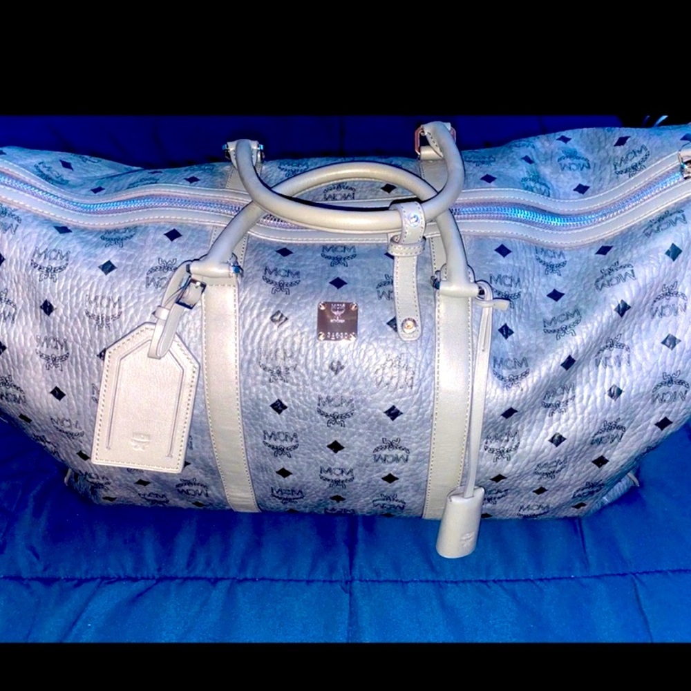 MCM Ghost Duffle bag/Weekender bag